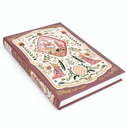 Блокнот 11,6*16,5см 112л обложка карт. с тиснением "золото"