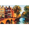 Алмазная живопись  20*30см  Уютный Амстердам