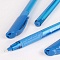 ручка шар. синяя "darvish" trion grip трехгранный синий корпус