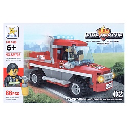 конструктор "fire rescue". игрушка