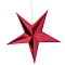 праздничное украшение "paper star" d60 красный