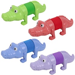 игрушка "pop tube" крокодил