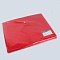папка-конверт на кнопке а3 200мкм красная
