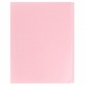 Папка с зажимом и карманом А4 Ice розовая