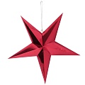 Праздничное украшение "Paper star" D60 красный