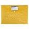 папка-конверт на кнопке а4 160мкм жёлтая