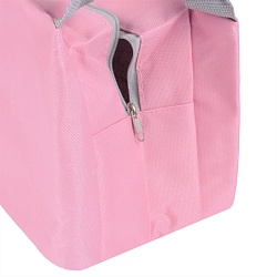 сумка-термос розовая