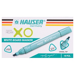 маркер для белой доски hauser корпус треугольный чёрный