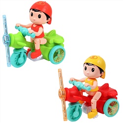 мальчик на велосипеде. игрушка