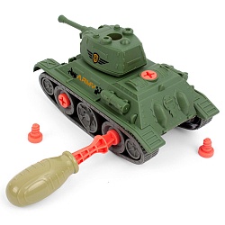 конструктор "танк". игрушка 