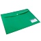 папка-конверт на кнопке а3 200мкм зелёная