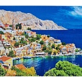 Алмазная живопись  30*40см  Однажды в Греции