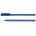 Ручка шар. синяя "Darvish" на масляной основе трехгранный синий корпус
