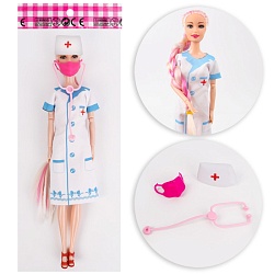 кукла "медсестра" в наборе. игрушка