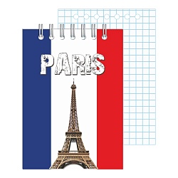 Блокнот  7*10см  60л  "Флаг" на гребне