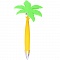 ручка шар. синяя "пальма"