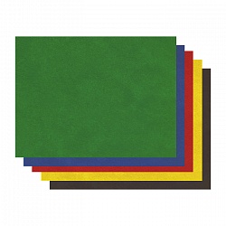 картон  цветной бархатный а4  5л 5цв "автопанорама"  хатбер