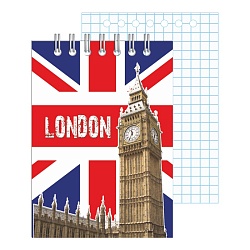 Блокнот  7*10см  60л  "Флаг" на гребне